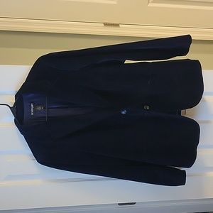 Lane Bryant purple velvet blazer